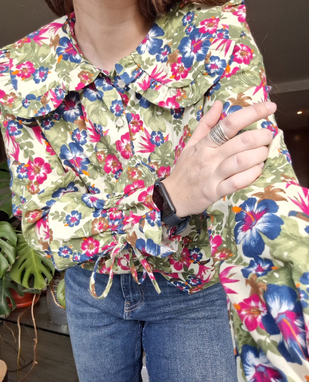 BLUSA FLORES