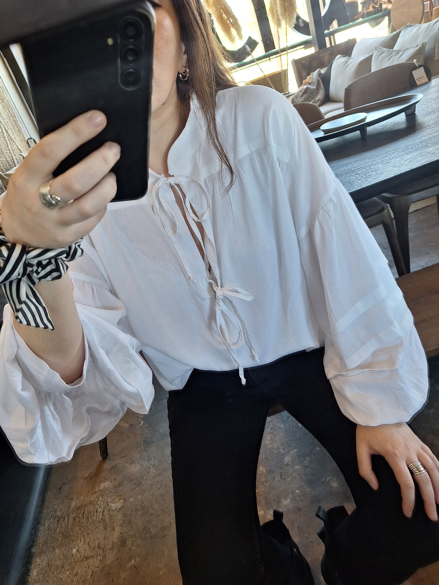 BLUSA EMILIA BLANCA